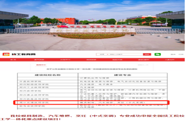 特大喜訊 | 我校模具制造、汽車維修、烹飪（中式烹調(diào)）專業(yè)成功申報全國技工院校工學一體化重點建設項目